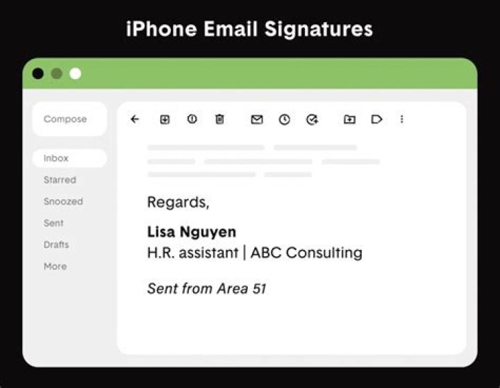 Can you do text signatures on iPhone?