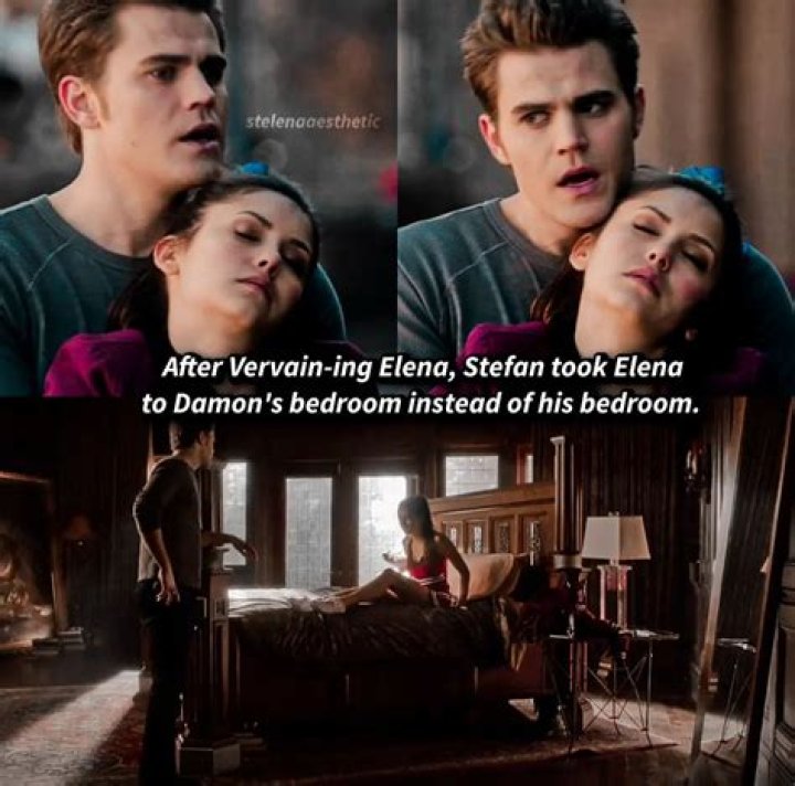 What episode does Elena sleep with Stefan?